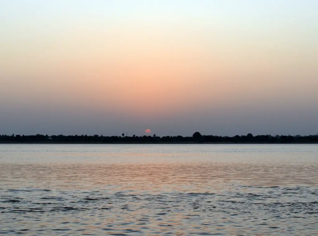 sunrise boat ride on Ganga