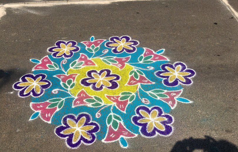 Sankranti in Telengana | Riot of Colourful Rangoli!