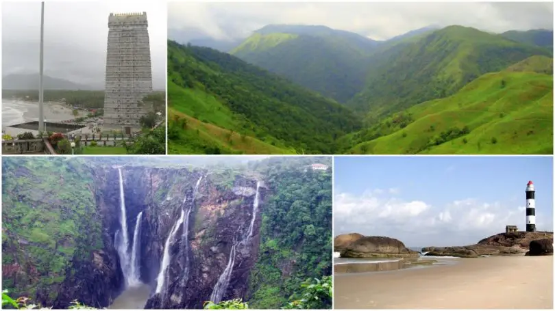 tourist places between bangalore to murudeshwar
