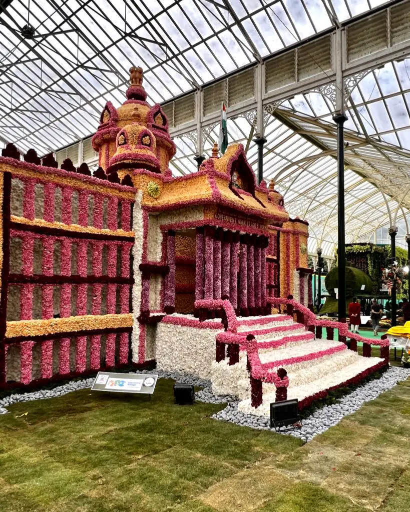Lalbagh Flower Show Independence day 2023