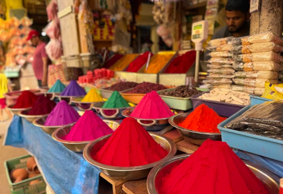 Colurs of Devaraja Market, Mysore